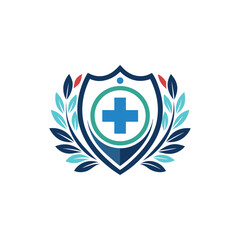 medical logo design vector 