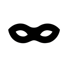 Mask superhero. Carnival mask icon. Vector