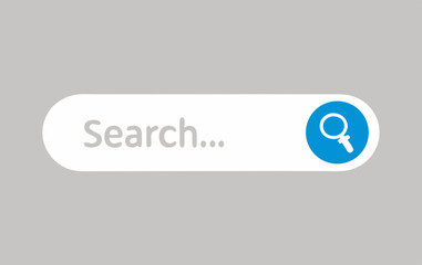 Search bar. Vector illustration.