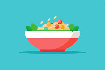 Tropical Beach Sunset with Palm Trees and Ocean Waves – Vibrant Vector Illustration