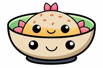 Tropical Beach Sunset with Palm Trees and Ocean Waves – Vibrant Vector Illustration