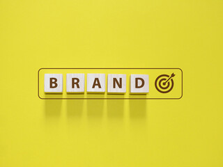 Brand Icon Business Concept Branding Targeting