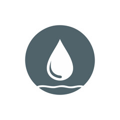 Fototapeta premium water drop icon