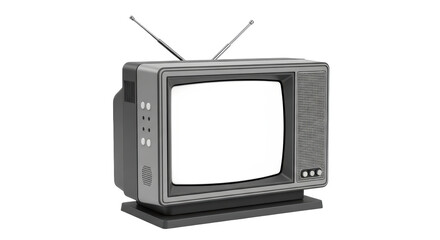 Isolated Retro Television