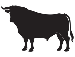 BULL SILHOUETTE