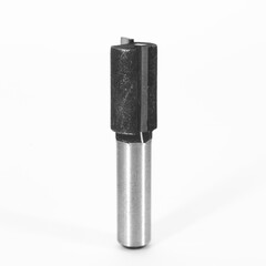 wood milling cutter on white background - woodworking tool
