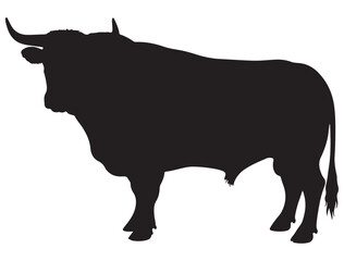 BULL SILHOUETTE