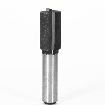 milling wood cutter on white background closeup - woodworking tool