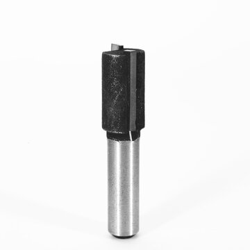 milling cutter for hand-held woodworking machine isolated on white background