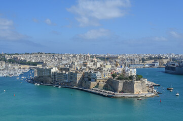 Fototapeta premium Isola di Malta nel mar Mediterraneo