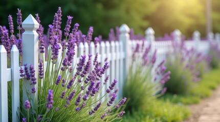 Obraz premium lavender in the garden
