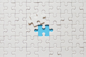 blue puzzle piece