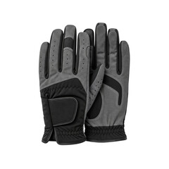 Winter golf gloves  , isolate,  without background 