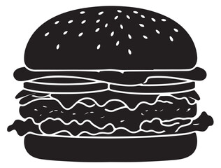 BURGER SILHOUETTE