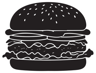 BURGER SILHOUETTE
