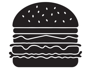 BURGER SILHOUETTE