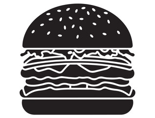 BURGER SILHOUETTE
