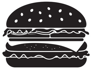BURGER SILHOUETTE