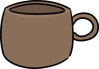 Illustration of beverage cup
