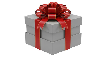 Isolated Stacked Gift Boxes