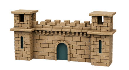 Fototapeta premium Isolated Fortress