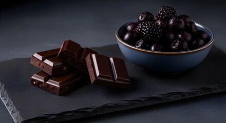 Dark chocolate and fermented berries for gut-brain health
