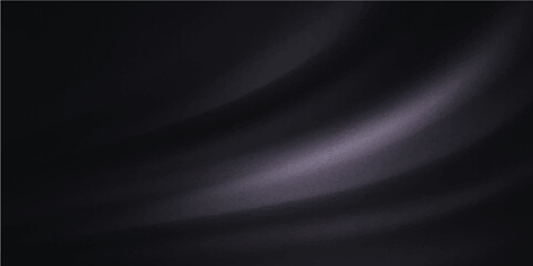 Abstract black and white background with a smooth, flowing satin texture and a subtle blue light wave design