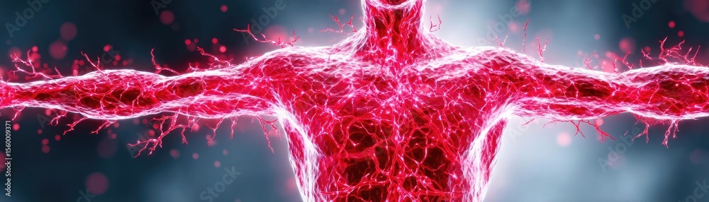 Poster low sodium and inactive lifestyle in plaque buildup concept. abstract representation of human energy