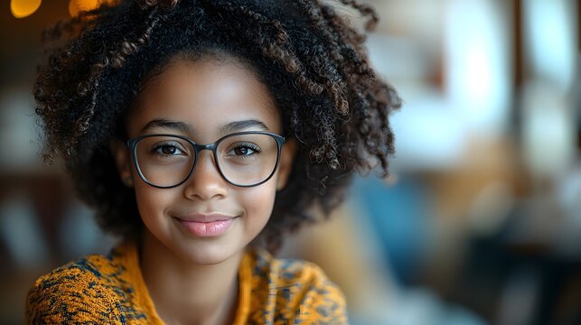 Cheerful young woman helping a child with virtual learning on a laptop