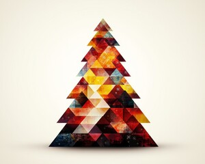Abstract Christmas tree design (1)