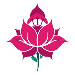 Fuchsia Flower Vector Icon (SVG, PNG) | Free Download