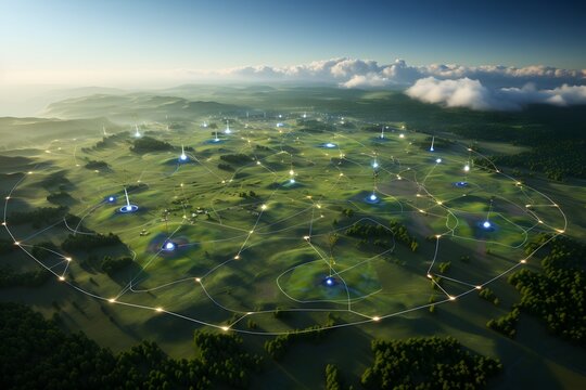 Future of Agriculture: Smart Farming with a Digital Network Overlay

