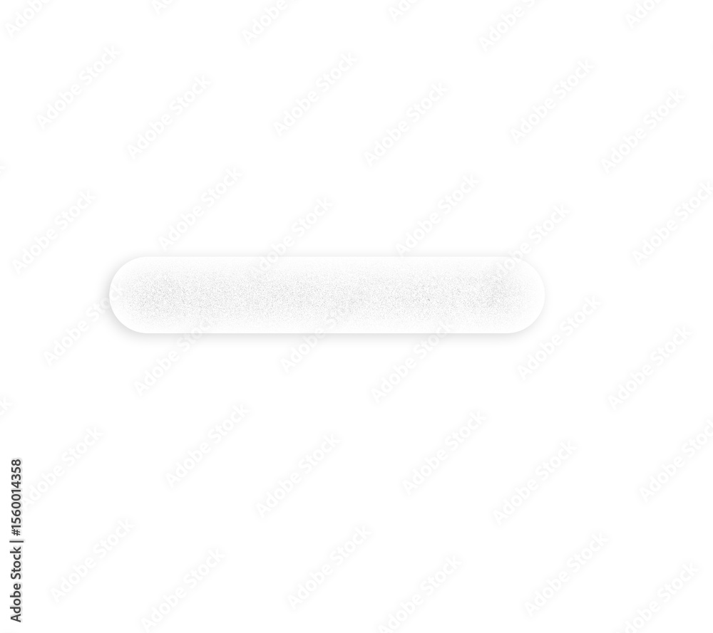 Poster abstract geometric shape square frosted glass on white gradient rectangle isolated on transparent ba