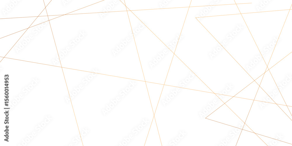 Poster abstract luxury golden geometric square and random lines on transparent background. abstract golden 