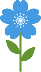 flower icon set vector illustrations