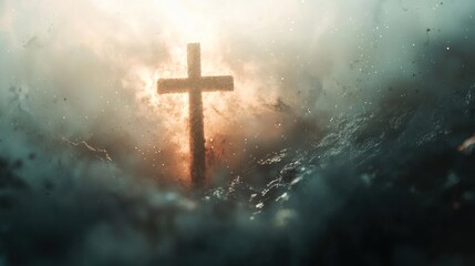 Fototapeta premium Religious cross