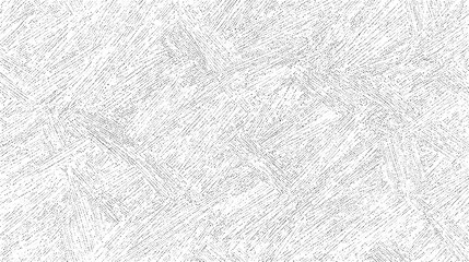 Obraz premium Abstract white scratched surface with diagonal crosshatch texture. Minimal grunge design. Perfect overlay for vintage or urban artwork. 