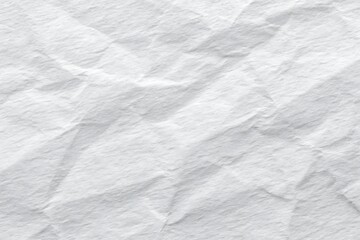 Obraz premium Subtle texture of crumpled white paper with soft shadows and highlights