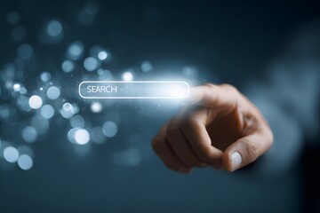 Digital Search and SEO Concept