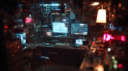 Tech workspace
