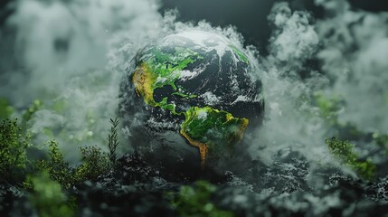 Earth smoke environment