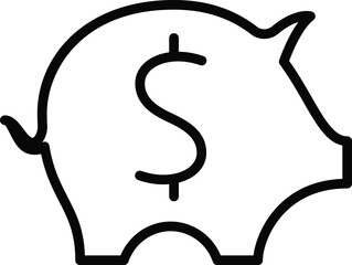black cat with dollar sign