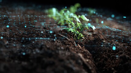 Growing plant