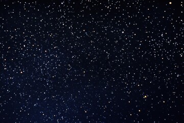 Starry night floating gold sparkles on dark navy background wallpaper. Starry Night Sky, Navy background adorned with shimmering gold sparkles resembling a starry night sky