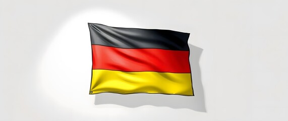 Naklejka premium flag of germany