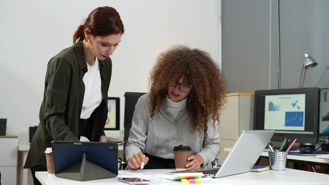 Collaboration, strategy, and success in a modern office.