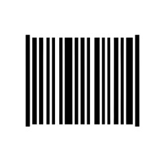 Barcode Icon Vector Flat Clean Isolated Design