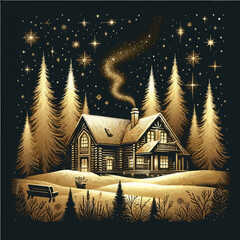 house in the forest