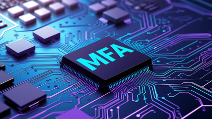 Multi-Factor Authentication (MFA) Icons Representing Enhanced Data Security and Access Protection

