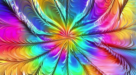 Colorful neon color flower tie dye animation
- Powered by Adobe